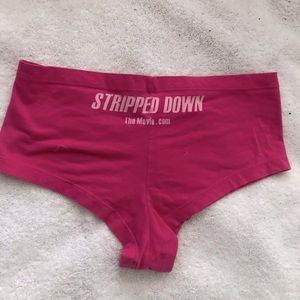 🌞 Stripped Down The Movie short Booty Shorts barbiecore Pink size L